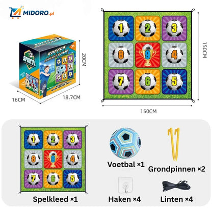 GoalPlay™ Gra | Piłkarska gra strzelania, zdobywanie punktów i zabawa dla dzieci