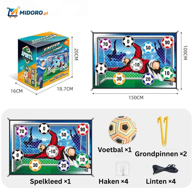 GoalPlay™ Gra | Piłkarska gra strzelania, zdobywanie punktów i zabawa dla dzieci