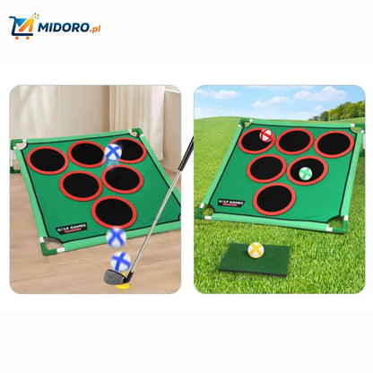 Golforia™ Mata do Gry | Golf wewnętrzny i zewnętrzny, cele i przyjazna dla dzieci