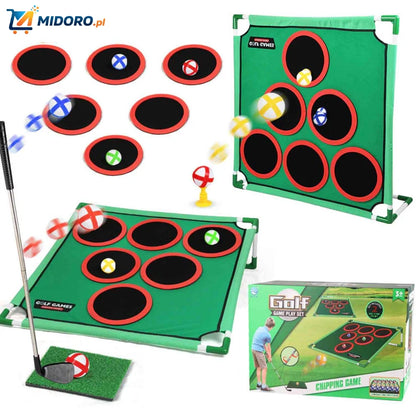 Golforia™ Mata do Gry | Golf wewnętrzny i zewnętrzny, cele i przyjazna dla dzieci