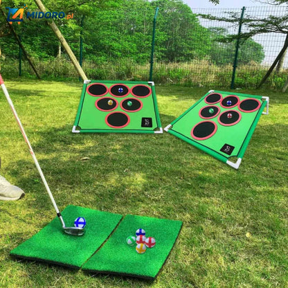 Golforia™ Mata do Gry | Golf wewnętrzny i zewnętrzny, cele i przyjazna dla dzieci