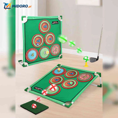 Golforia™ Mata do Gry | Golf wewnętrzny i zewnętrzny, cele i przyjazna dla dzieci