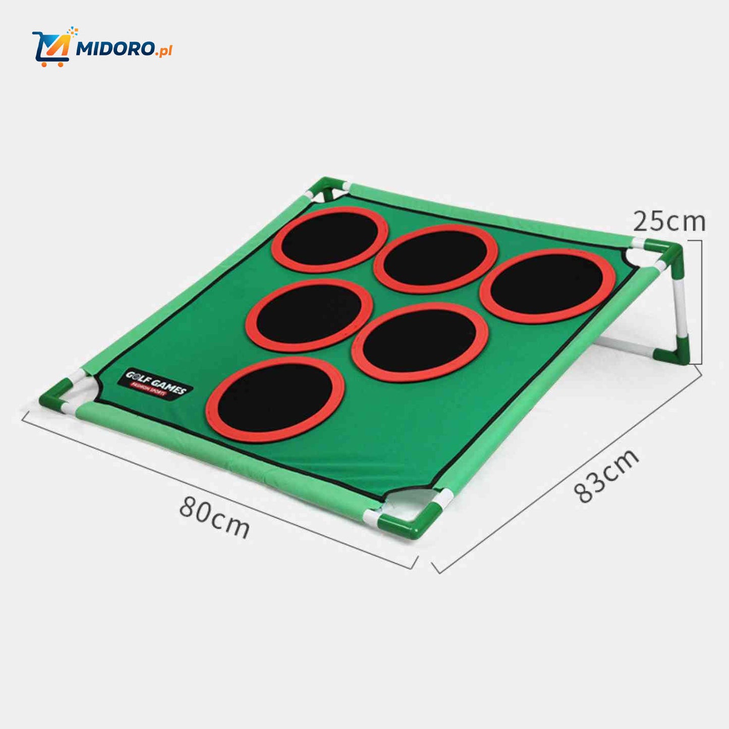 Golforia™ Mata do Gry | Golf wewnętrzny i zewnętrzny, cele i przyjazna dla dzieci