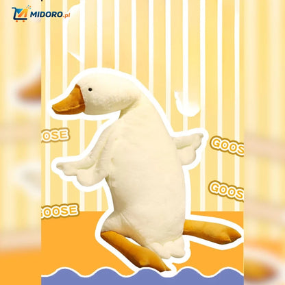 Goosy™ Poduszka | Supermiękka Duża Biała Gęś, Idealny Towarzysz Snów!