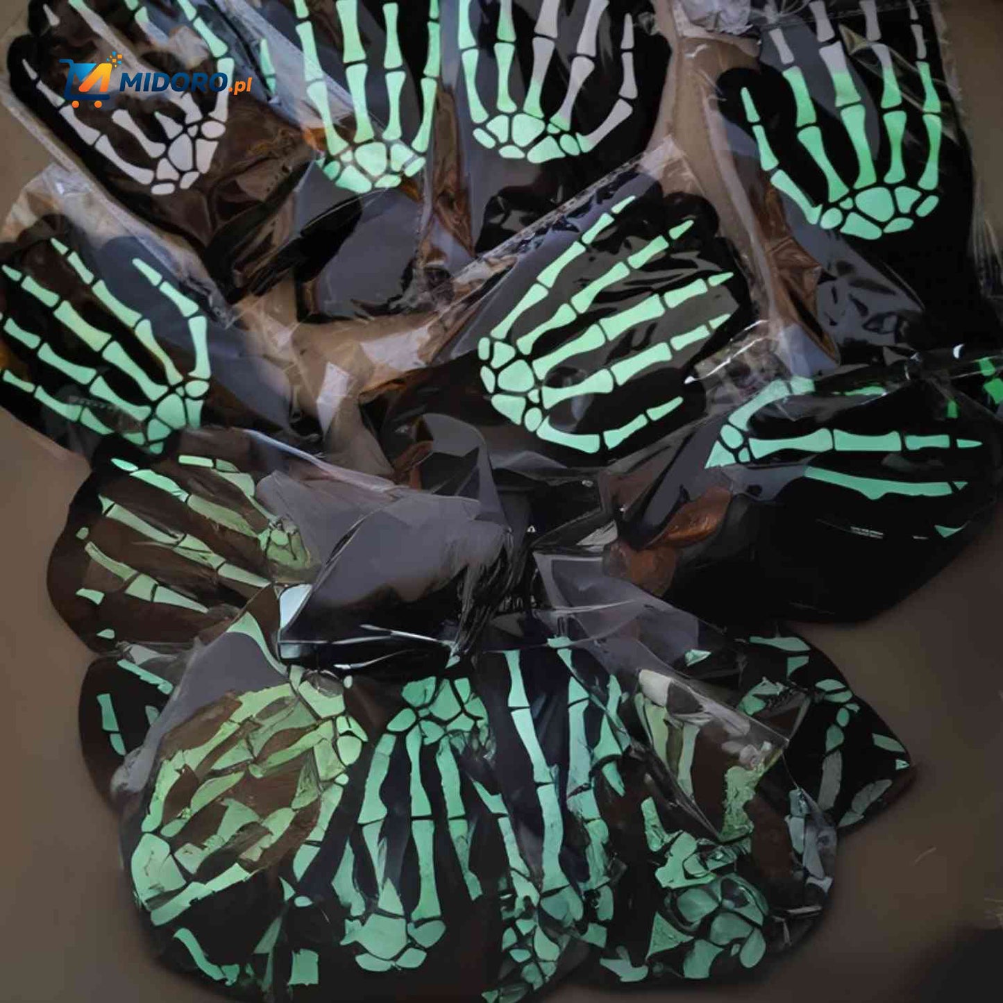 Grimora™ Zestaw | Halloweenowy Płaszcz, Maska Szkieletu i Akcesoria Sierpowe