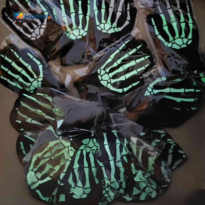 Grimora™ Zestaw | Halloweenowy Płaszcz, Maska Szkieletu i Akcesoria Sierpowe