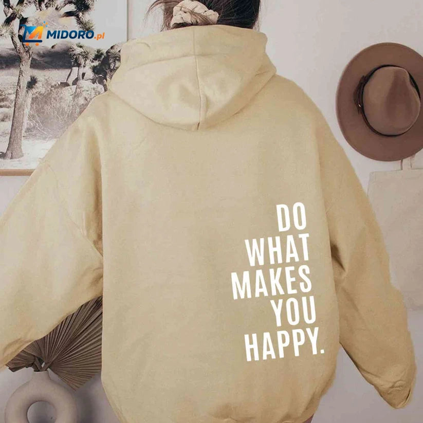 HappiWear™ Hoodie | Oversized, Wygodny & Stylowy