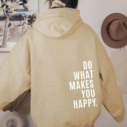 HappiWear™ Hoodie | Oversized, Wygodny & Stylowy