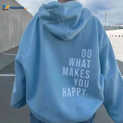 HappiWear™ Hoodie | Oversized, Wygodny & Stylowy