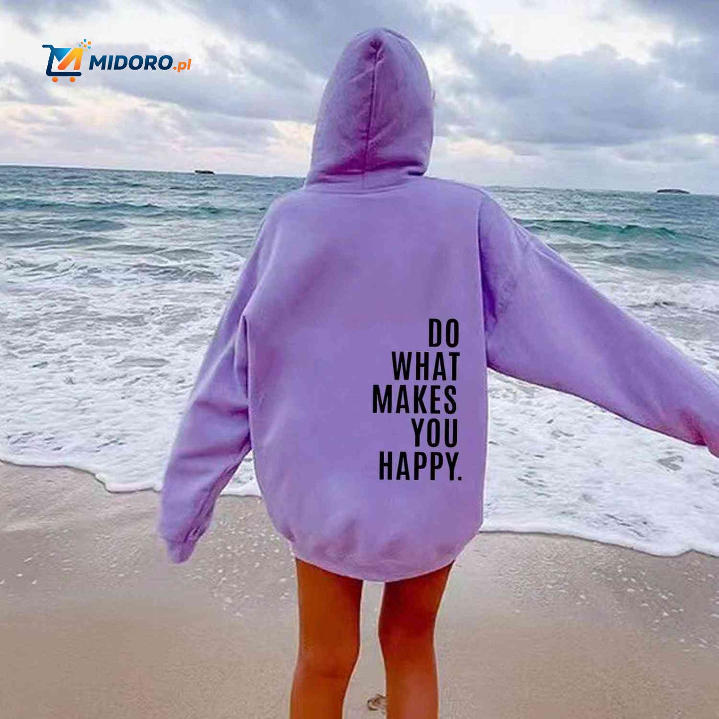 HappiWear™ Hoodie | Oversized, Wygodny & Stylowy