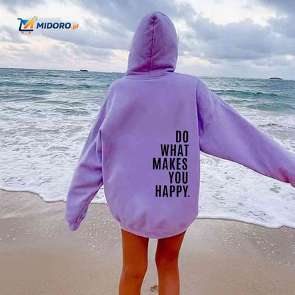 HappiWear™ Hoodie | Oversized, Wygodny & Stylowy