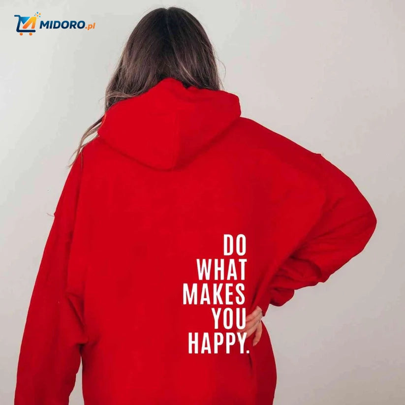 HappiWear™ Hoodie | Oversized, Wygodny & Stylowy