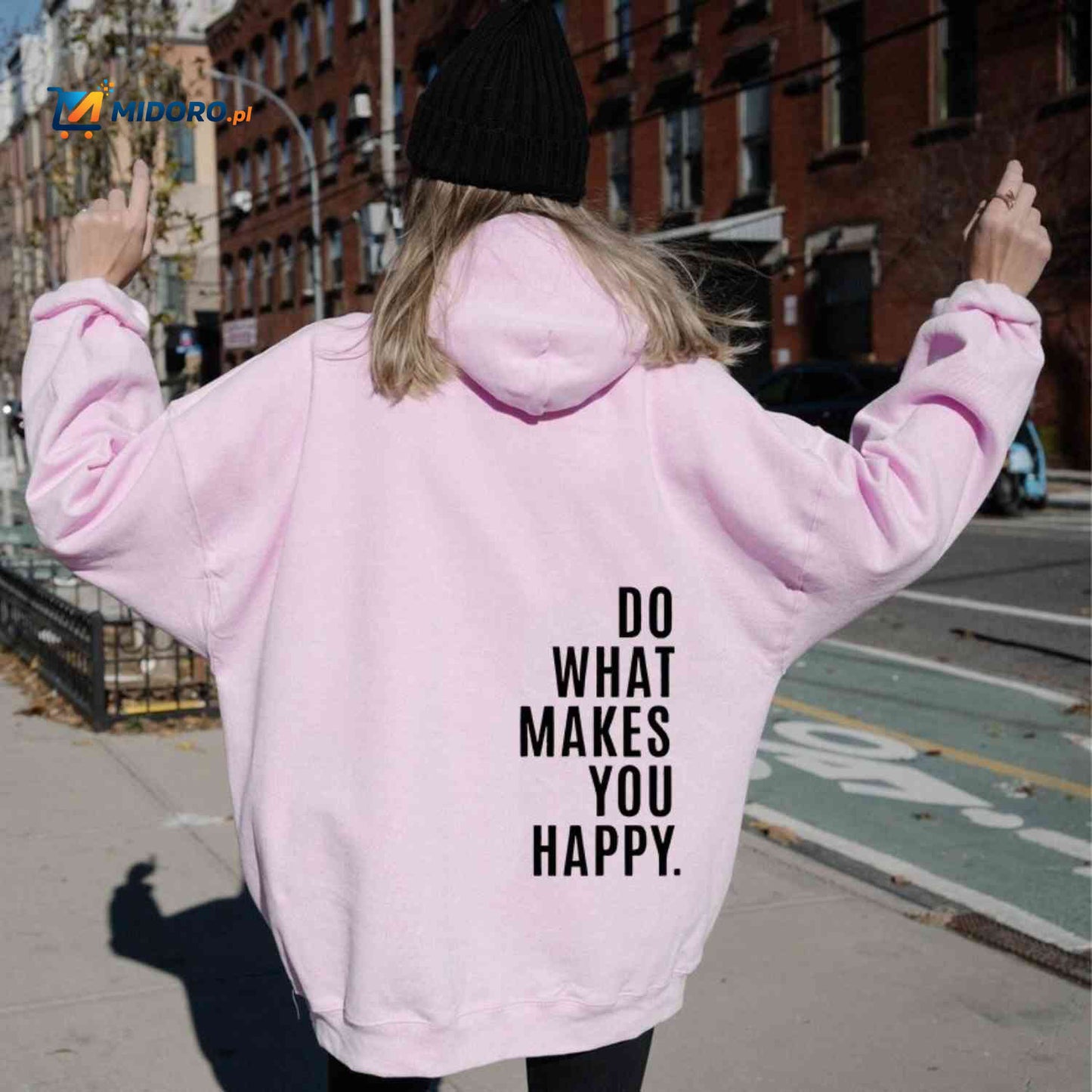 HappiWear™ Hoodie | Oversized, Wygodny & Stylowy
