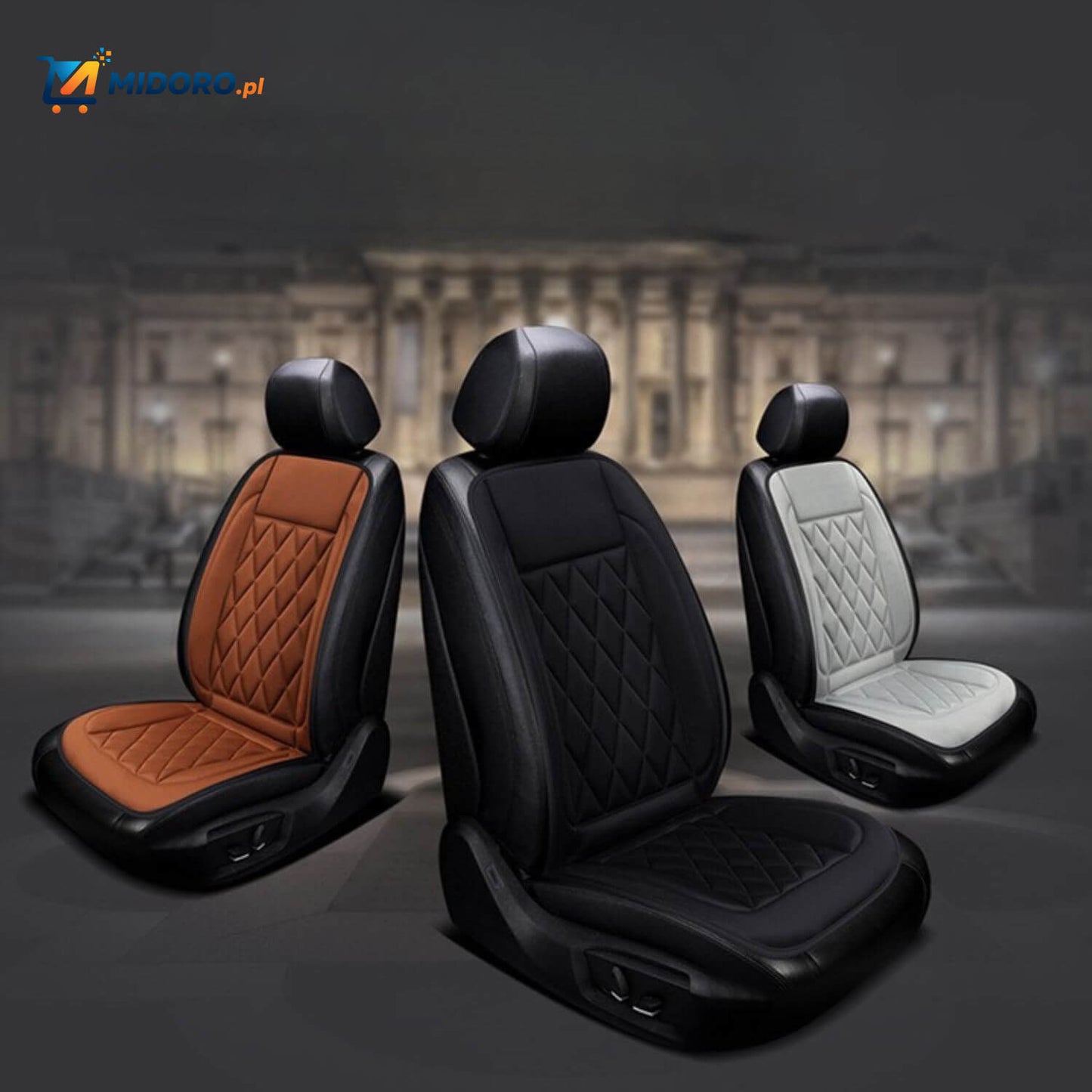 Heatsure™ Poduszka Samochodowa | 12V Podgrzewana, Komfort & Ciepło w Podróży!