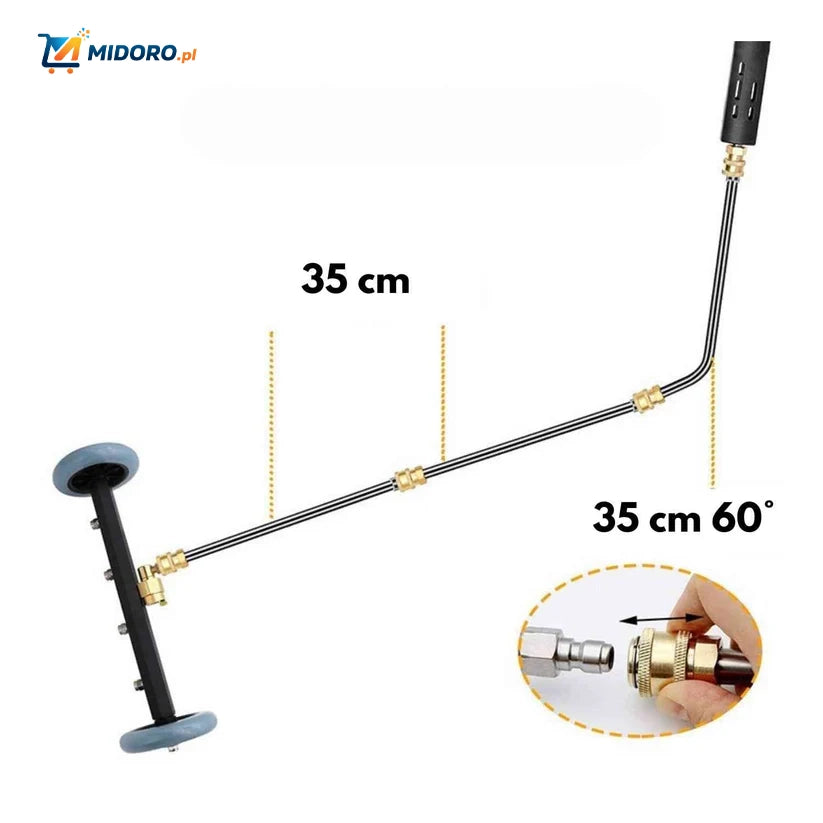 HydroClean™ auto-onderstel | 16-calowy, 4000PSI, wielofunkcyjny