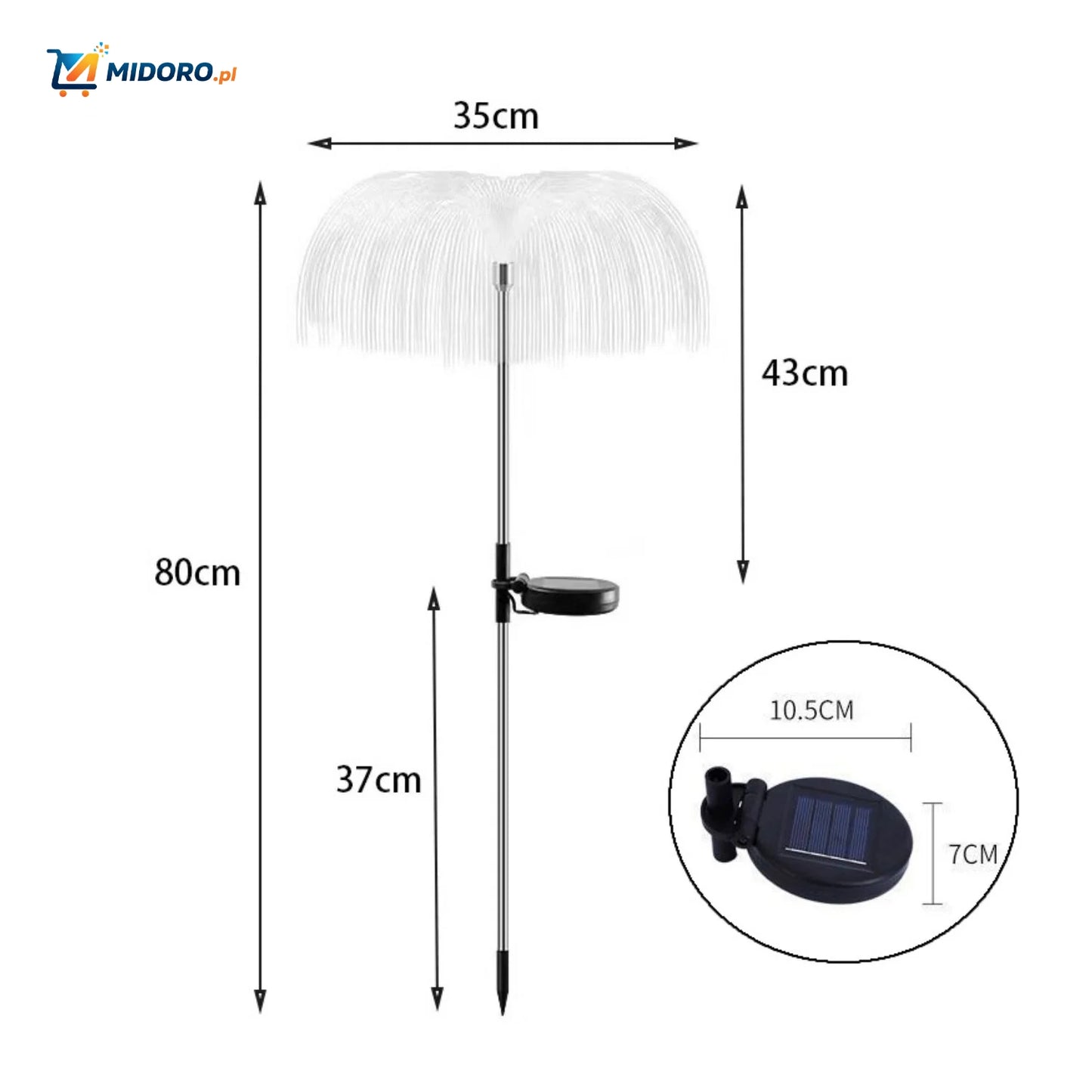 JellyGlow™ Solar | Kolorowe Oświetlenie dla Idealnej Atmosfery Ogrodowej!