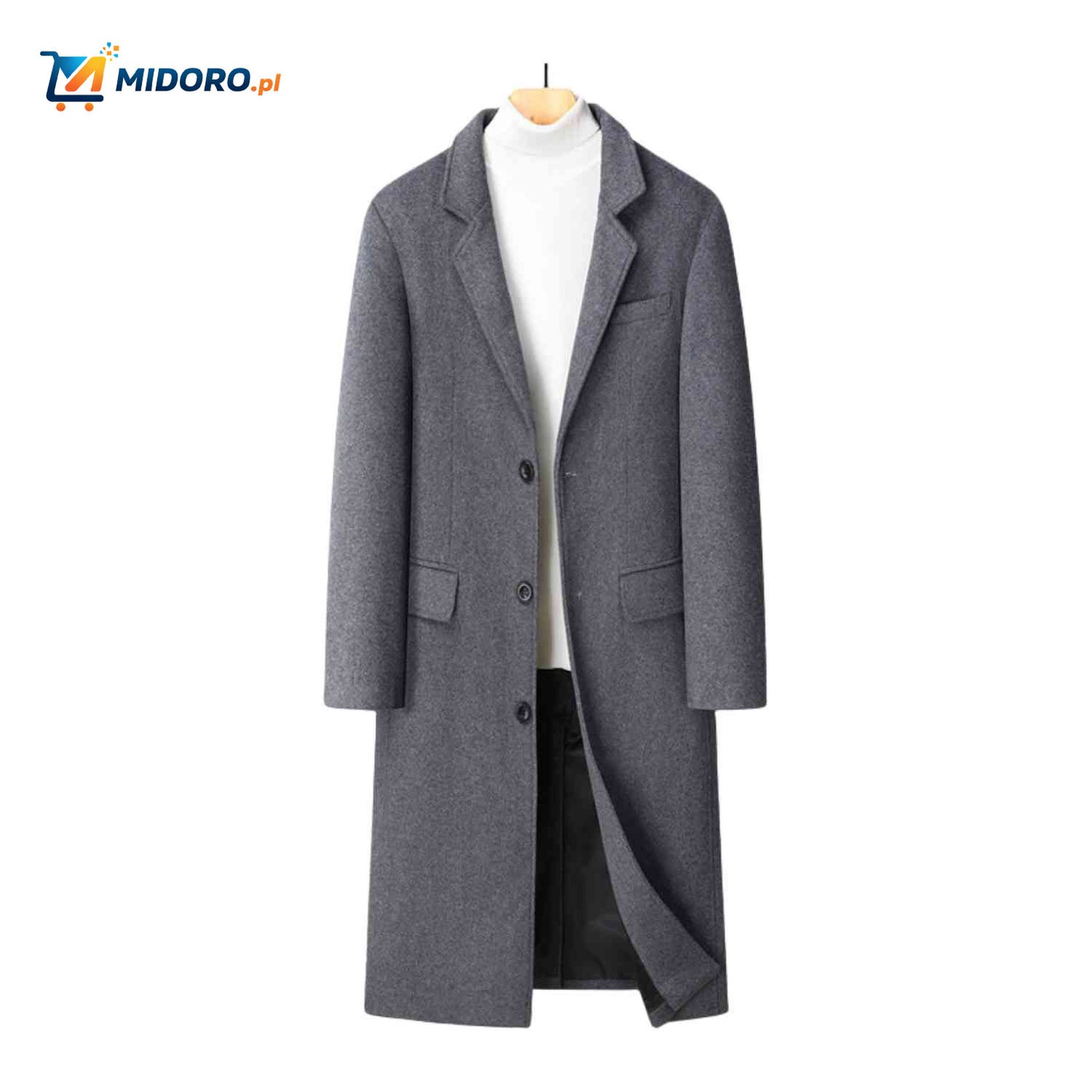 Kingsley™ Płaszcz | wełna, klasyczny, brytyjski styl dziedzictwa