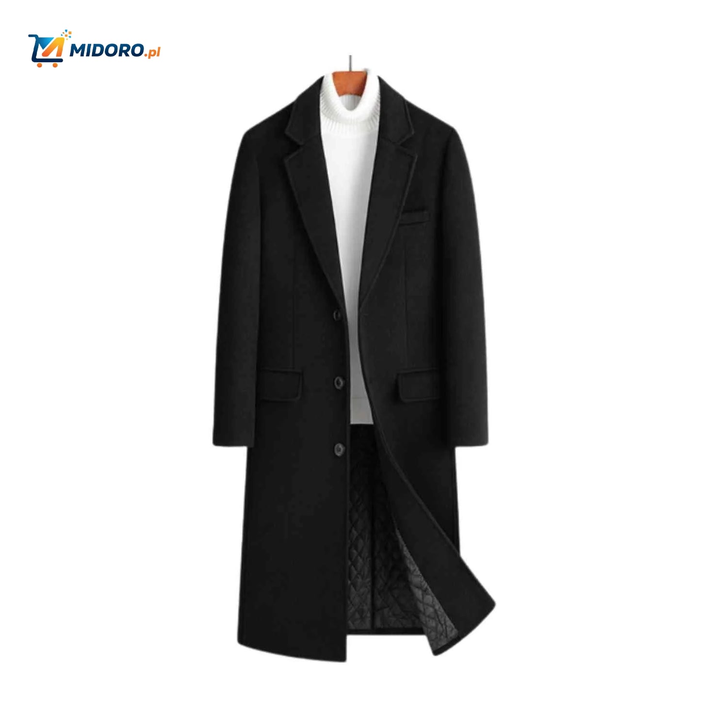 Kingsley™ Płaszcz | wełna, klasyczny, brytyjski styl dziedzictwa