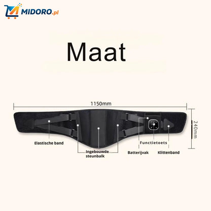 FlexiHeat™ Comfortband – Ciepło i Wsparcie Wibracyjne dla Kolana i Więcej