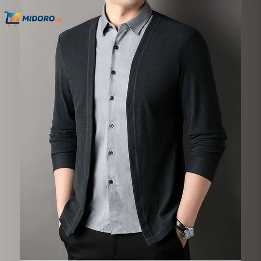 LayerFlex™ Knit | Koszula 2-w-1, Slim Wygląd i Komfort!