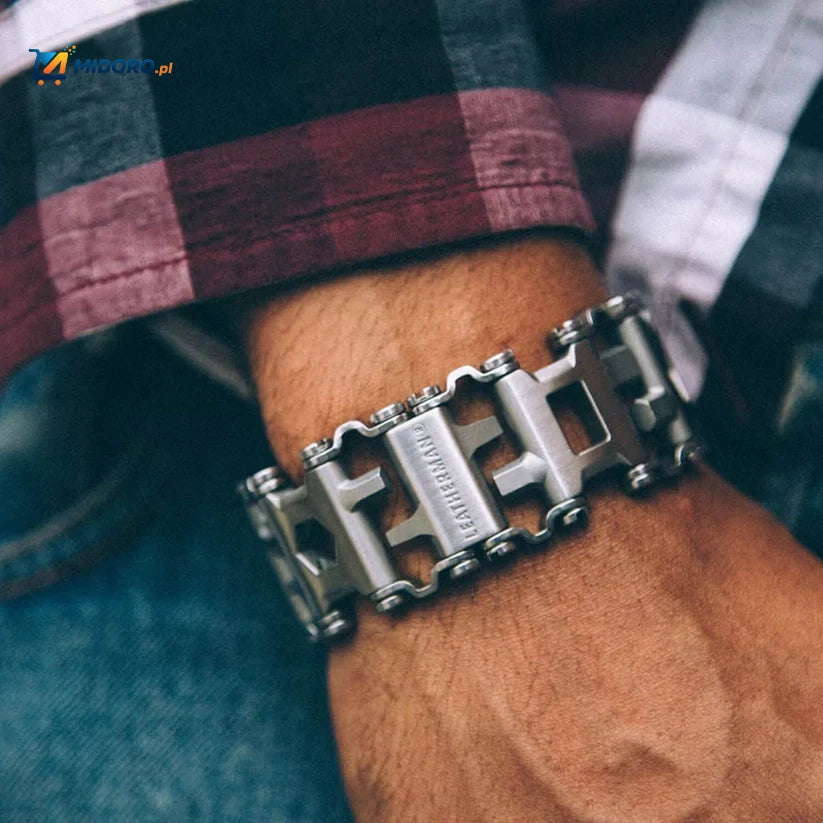 Bransoletka multitool Leatherman Tread w stylu - Wybierz z logo lub bez!