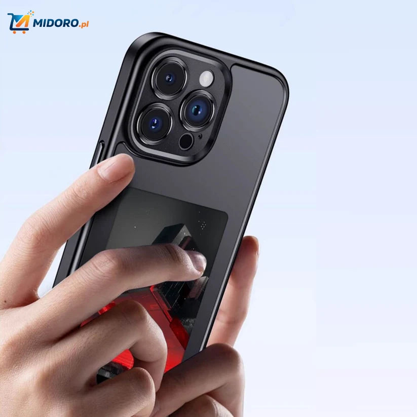 Etui E-Ink NFC na iPhone'a | Codziennie Zmienny Design za Jedno Kliknięcie – Dla iPhone 13 do 16