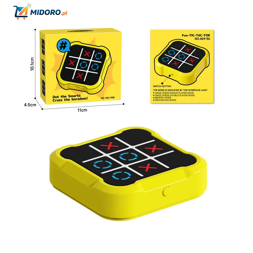 GameMaster™ Tic-Tac-Toe 2.0 – Klasyk, Ale Mądrzejszy i Bardziej Ekscytujący