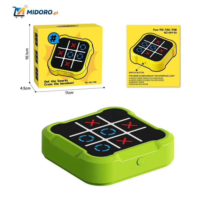 GameMaster™ Tic-Tac-Toe 2.0 – Klasyk, Ale Mądrzejszy i Bardziej Ekscytujący