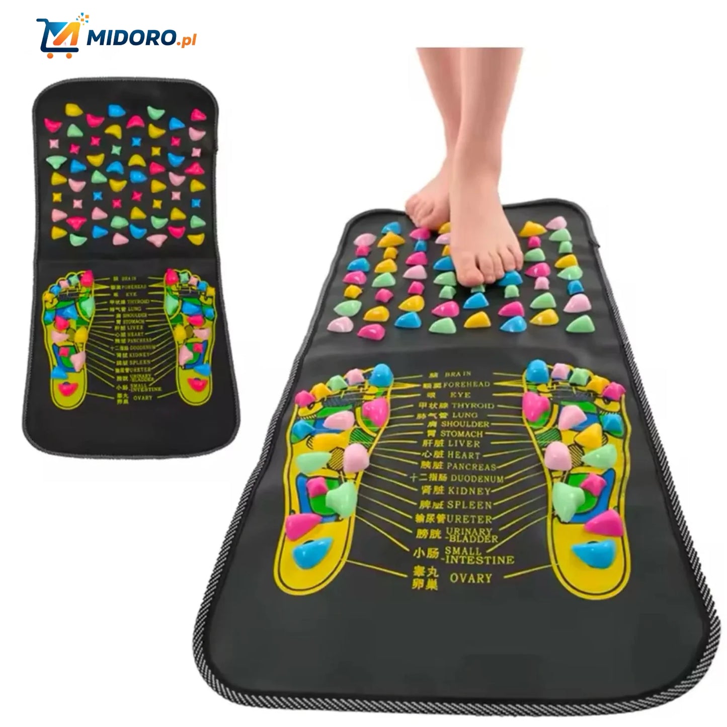 ReflexoStep™ Mat | Akupresura, Komfort Stóp i Terapia Naturalna!