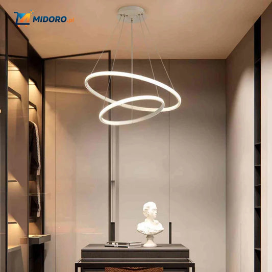 Lampa Ringkroonluchter™ | Minimalistyczna, ściemniana i energooszczędna