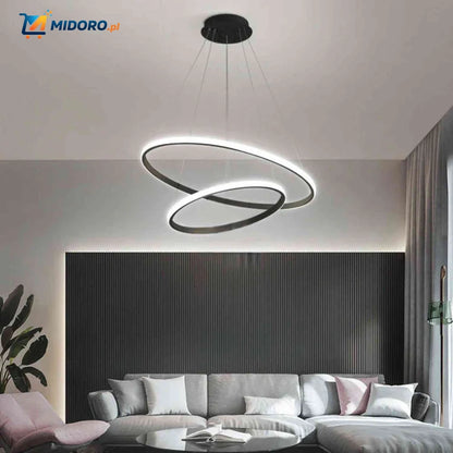 Lampa Ringkroonluchter™ | Minimalistyczna, ściemniana i energooszczędna