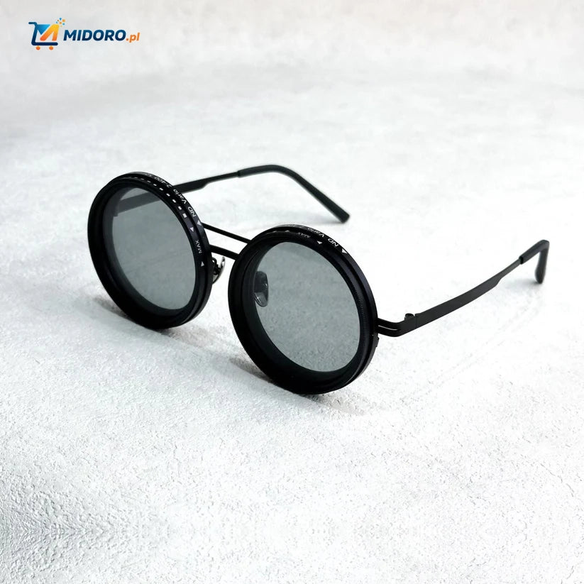 SunGuard™ ND9 | Ręcznie robione okulary przeciwsłoneczne z regulowaną redukcją światła i ochroną UV