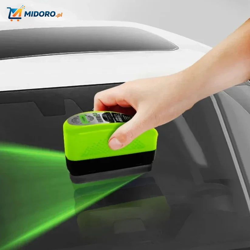 ClearView™ Gąbka | Usuwa Olej, Brud i Przywraca Przejrzystość Szyb!