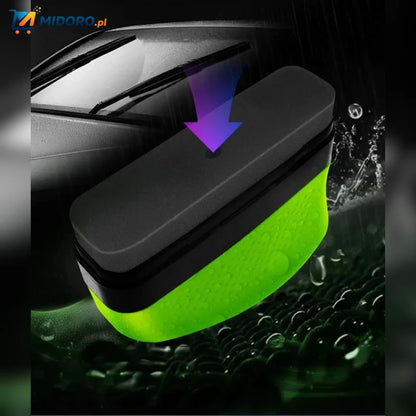 ClearView™ Gąbka | Usuwa Olej, Brud i Przywraca Przejrzystość Szyb!