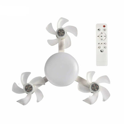 AeroGlow™ Lampa Wentylatorowa | LED, Gniazdo E27 & Stylowy Design Sufitowy