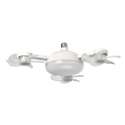 AeroGlow™ Lampa Wentylatorowa | LED, Gniazdo E27 & Stylowy Design Sufitowy