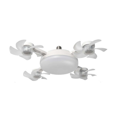 AeroGlow™ Lampa Wentylatorowa | LED, Gniazdo E27 & Stylowy Design Sufitowy