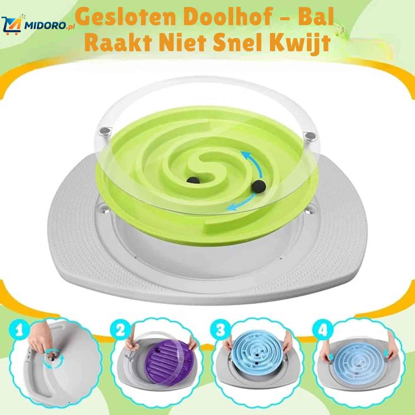 Balancio™ Gra Planszowa | Sensoryczna Równowaga, Zabawny Labirynt i Antypoślizgowa Podstawa