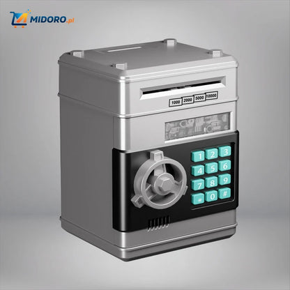 Bankomat™ Skarbonka | Automatyczna, z kodem PIN i dużą pojemnością