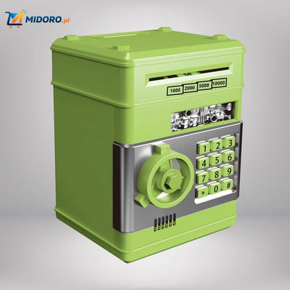 Bankomat™ Skarbonka | Automatyczna, z kodem PIN i dużą pojemnością