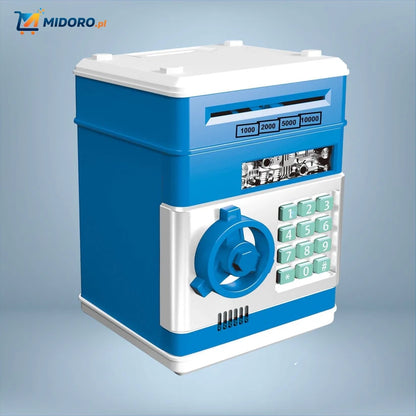 Bankomat™ Skarbonka | Automatyczna, z kodem PIN i dużą pojemnością