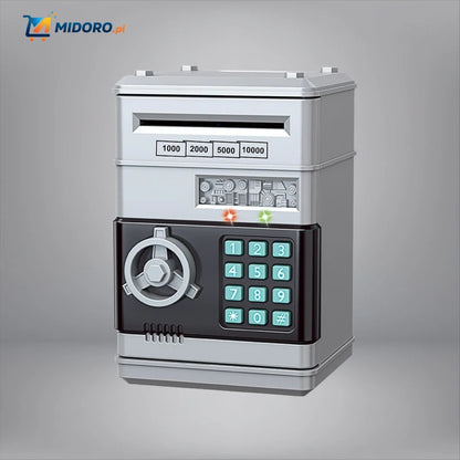 Bankomat™ Skarbonka | Automatyczna, z kodem PIN i dużą pojemnością
