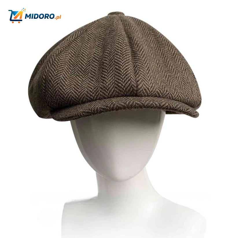 Czapka Blinderstyle™ | Retro lata 20., ciepła mieszanka wełny, modna i unisex
