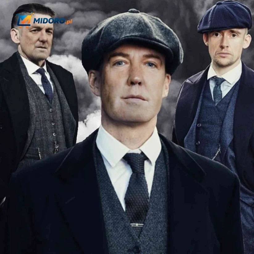 Czapka Blinderstyle™ | Retro lata 20., ciepła mieszanka wełny, modna i unisex