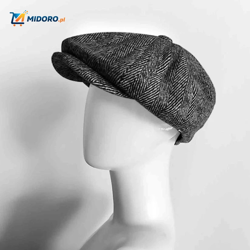 Czapka Blinderstyle™ | Retro lata 20., ciepła mieszanka wełny, modna i unisex