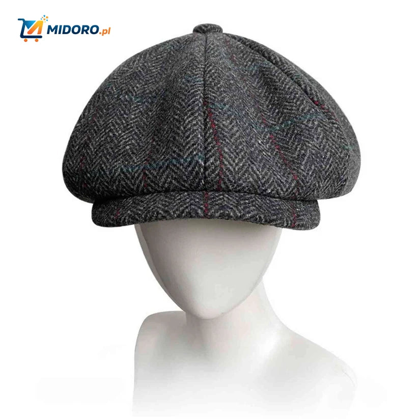 Czapka Blinderstyle™ | Retro lata 20., ciepła mieszanka wełny, modna i unisex