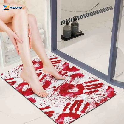 BloodStep™ Mata Łazienkowa | Efekt Halloween, zmiana koloru i wielokrotnego użytku