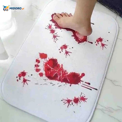 BloodStep™ Mata Łazienkowa | Efekt Halloween, zmiana koloru i wielokrotnego użytku
