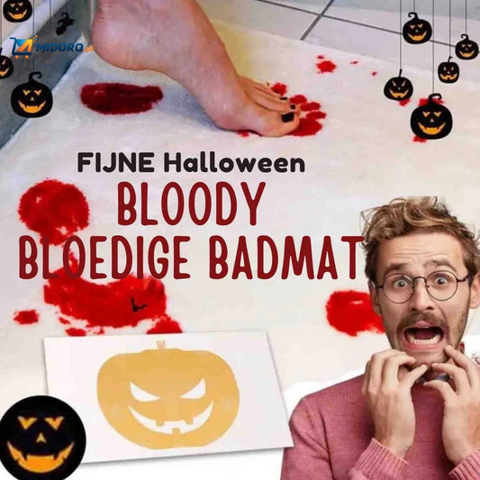 BloodStep™ Mata Łazienkowa | Efekt Halloween, zmiana koloru i wielokrotnego użytku