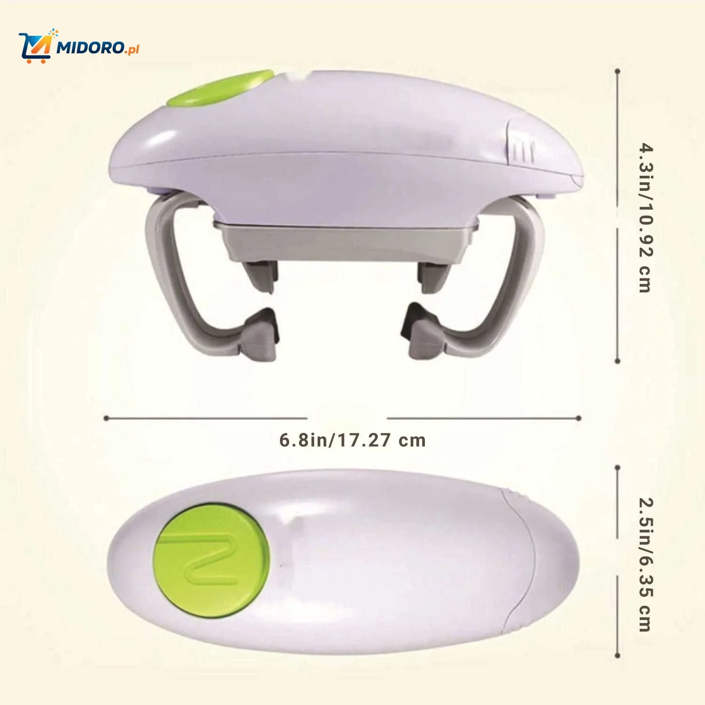 CapMate™ Otwieracz | Automatyczny, Jedno-Kliknięcie i Pasuje do Każdej Nakrętki